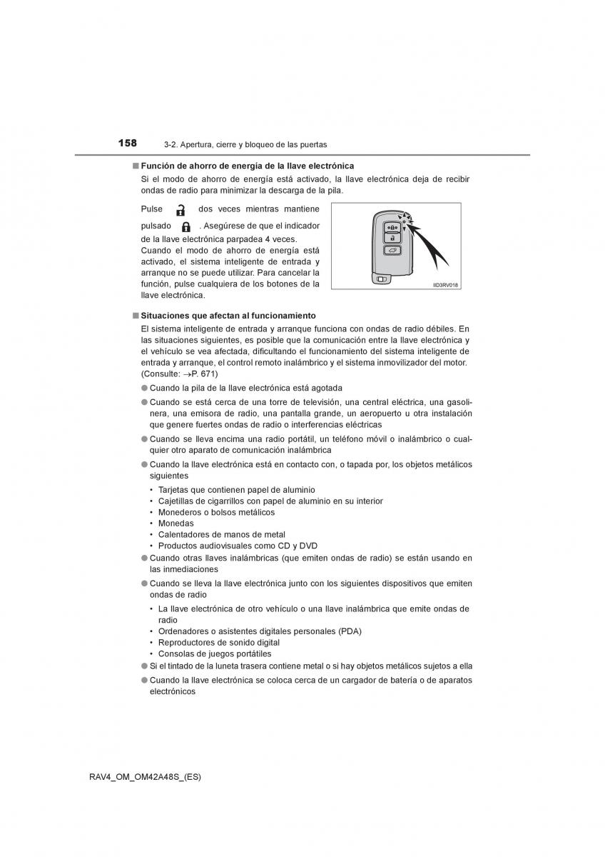 Toyota RAV4 IV 4 manual del propietario / page 158