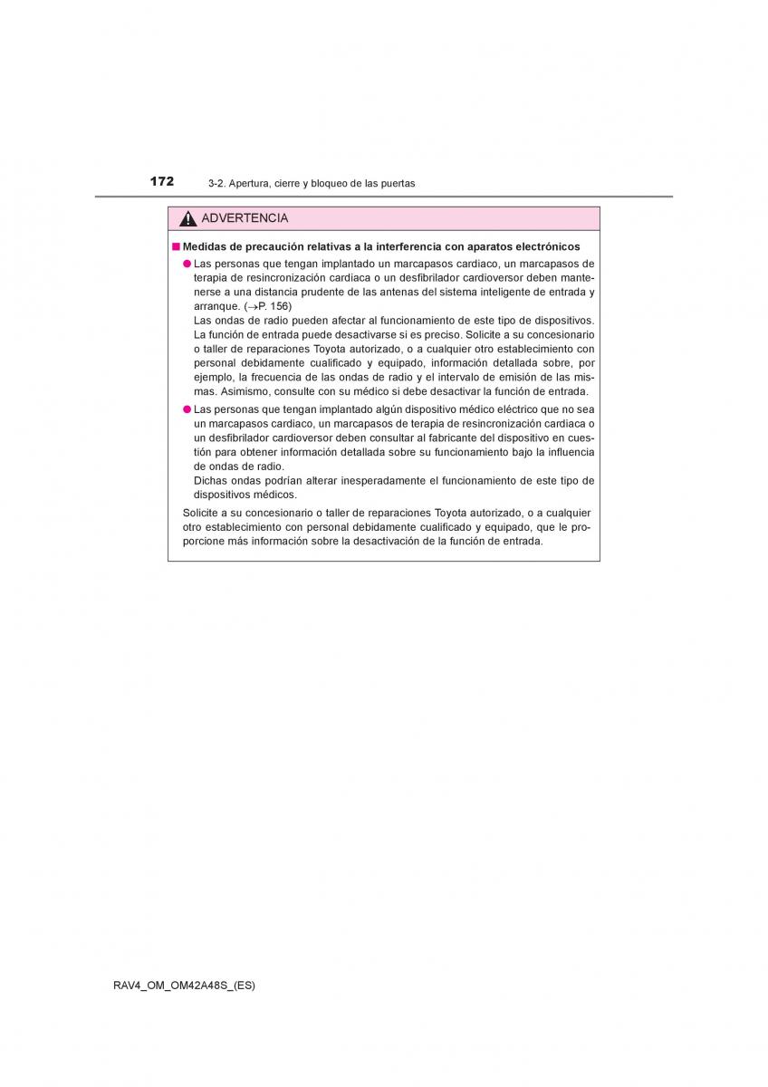 Toyota RAV4 IV 4 manual del propietario / page 172