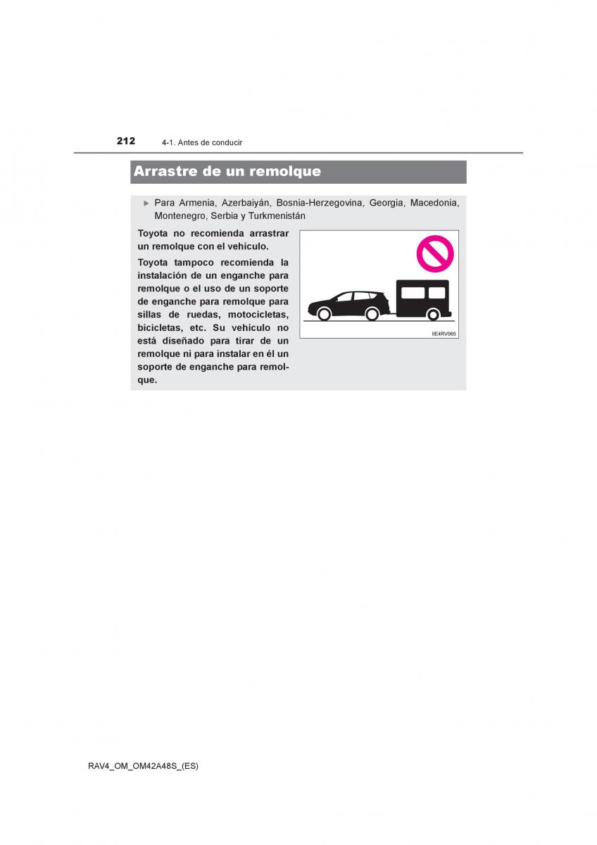 Toyota RAV4 IV 4 manual del propietario / page 212