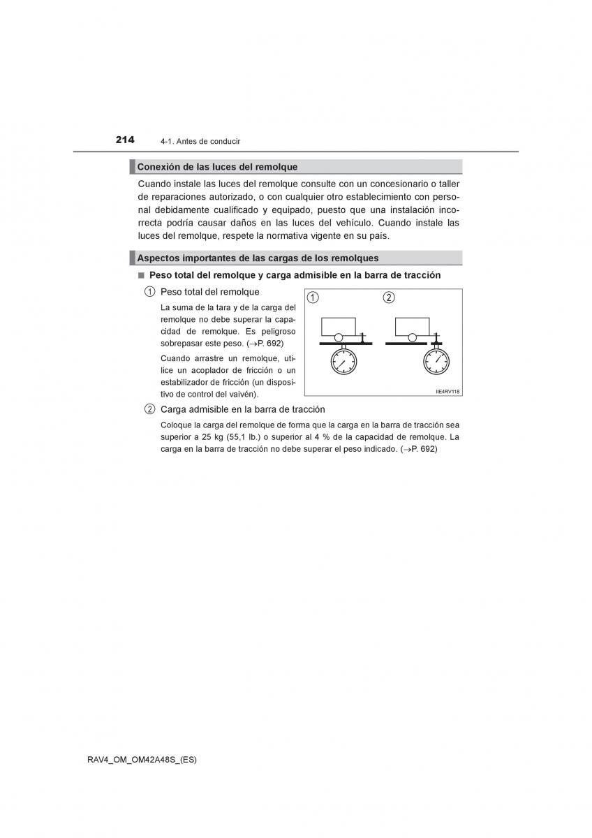 Toyota RAV4 IV 4 manual del propietario / page 214