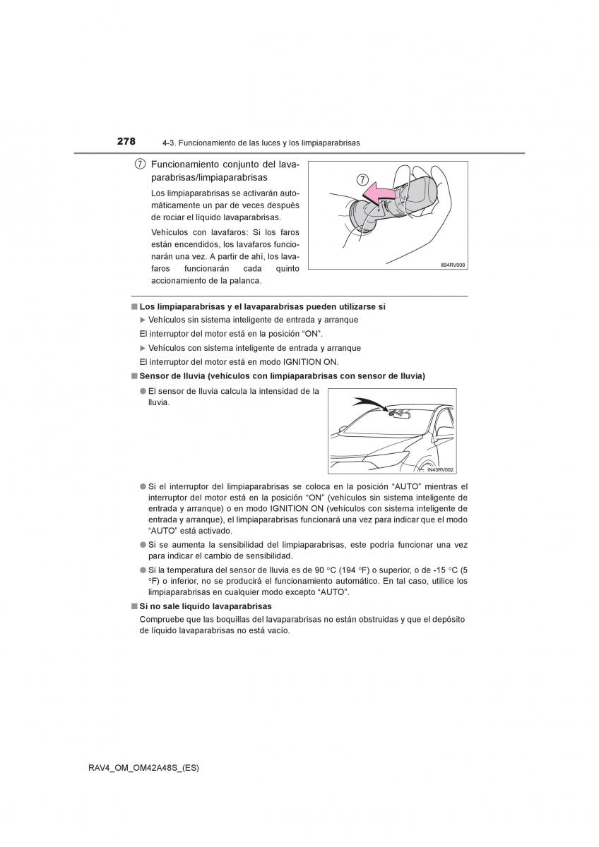 Toyota RAV4 IV 4 manual del propietario / page 278