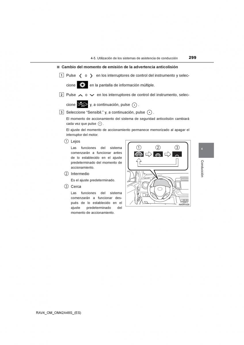 Toyota RAV4 IV 4 manual del propietario / page 299