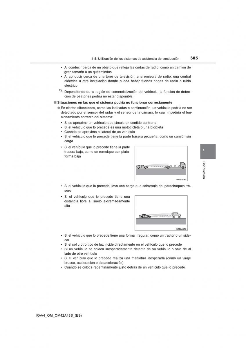 Toyota RAV4 IV 4 manual del propietario / page 305