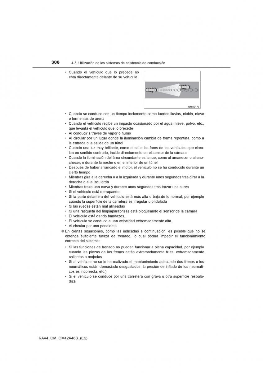 Toyota RAV4 IV 4 manual del propietario / page 306