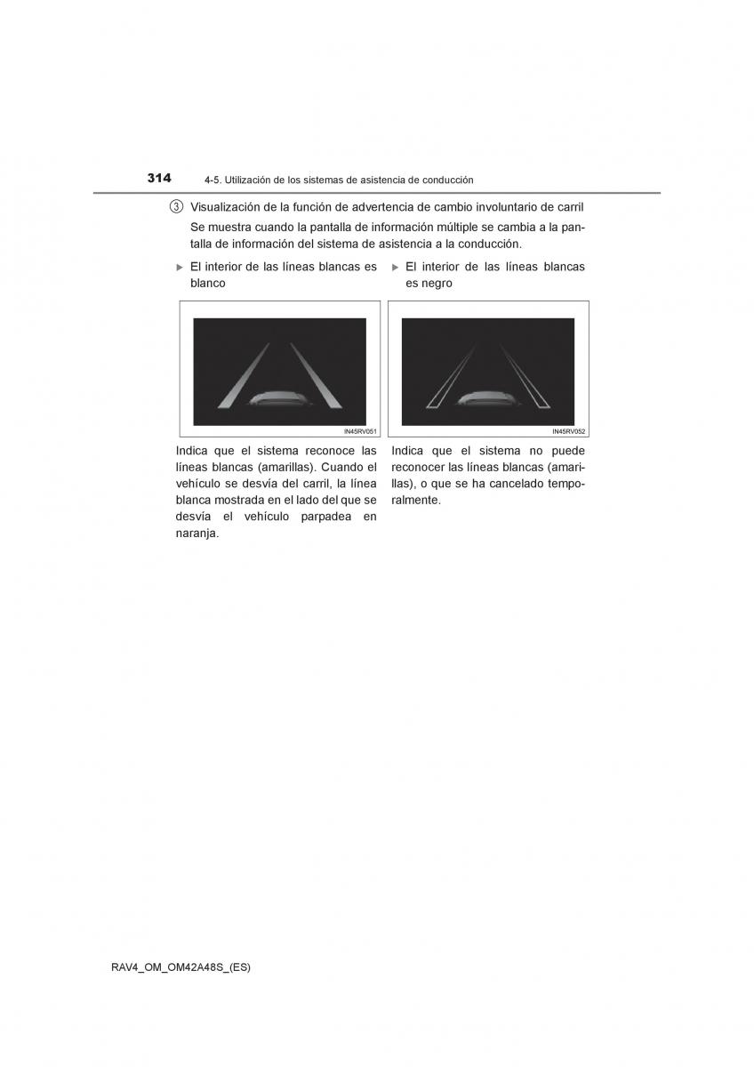 Toyota RAV4 IV 4 manual del propietario / page 314