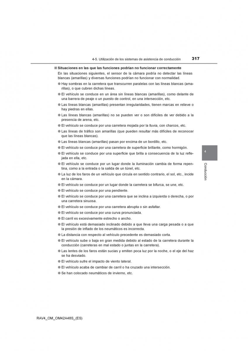 Toyota RAV4 IV 4 manual del propietario / page 317