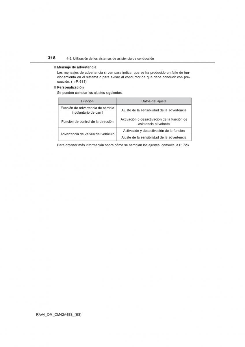 Toyota RAV4 IV 4 manual del propietario / page 318