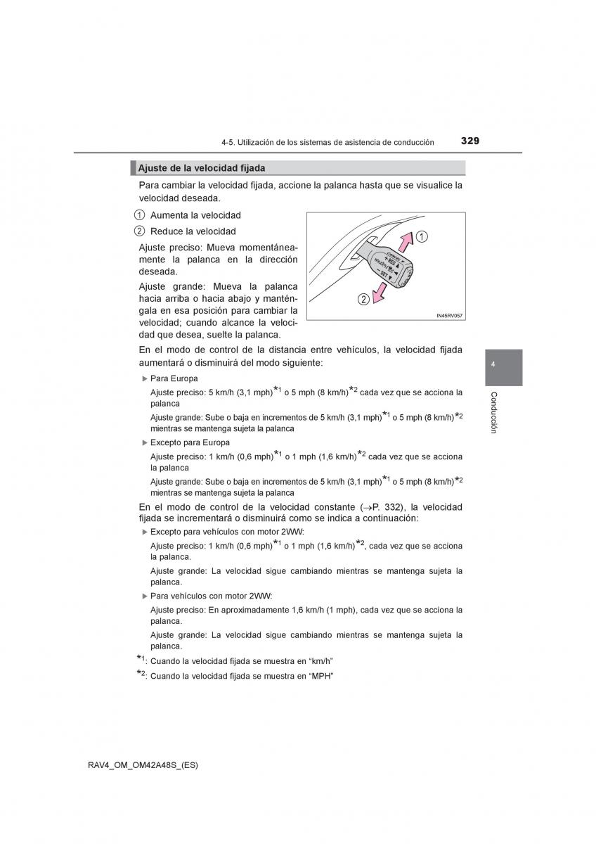 Toyota RAV4 IV 4 manual del propietario / page 329