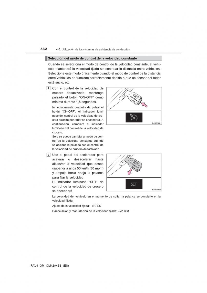 Toyota RAV4 IV 4 manual del propietario / page 332