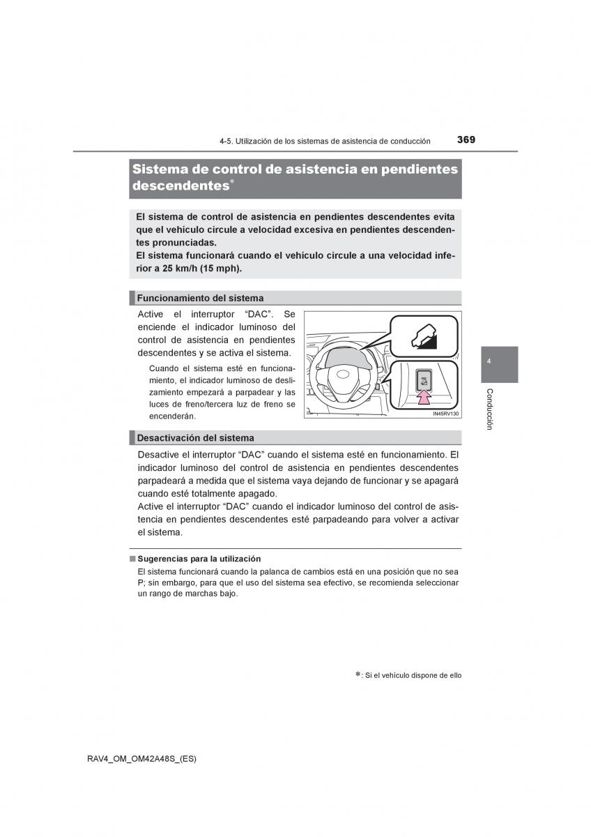 Toyota RAV4 IV 4 manual del propietario / page 369