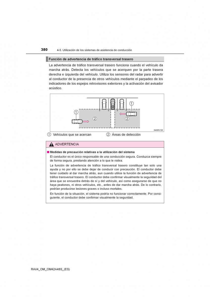 Toyota RAV4 IV 4 manual del propietario / page 380