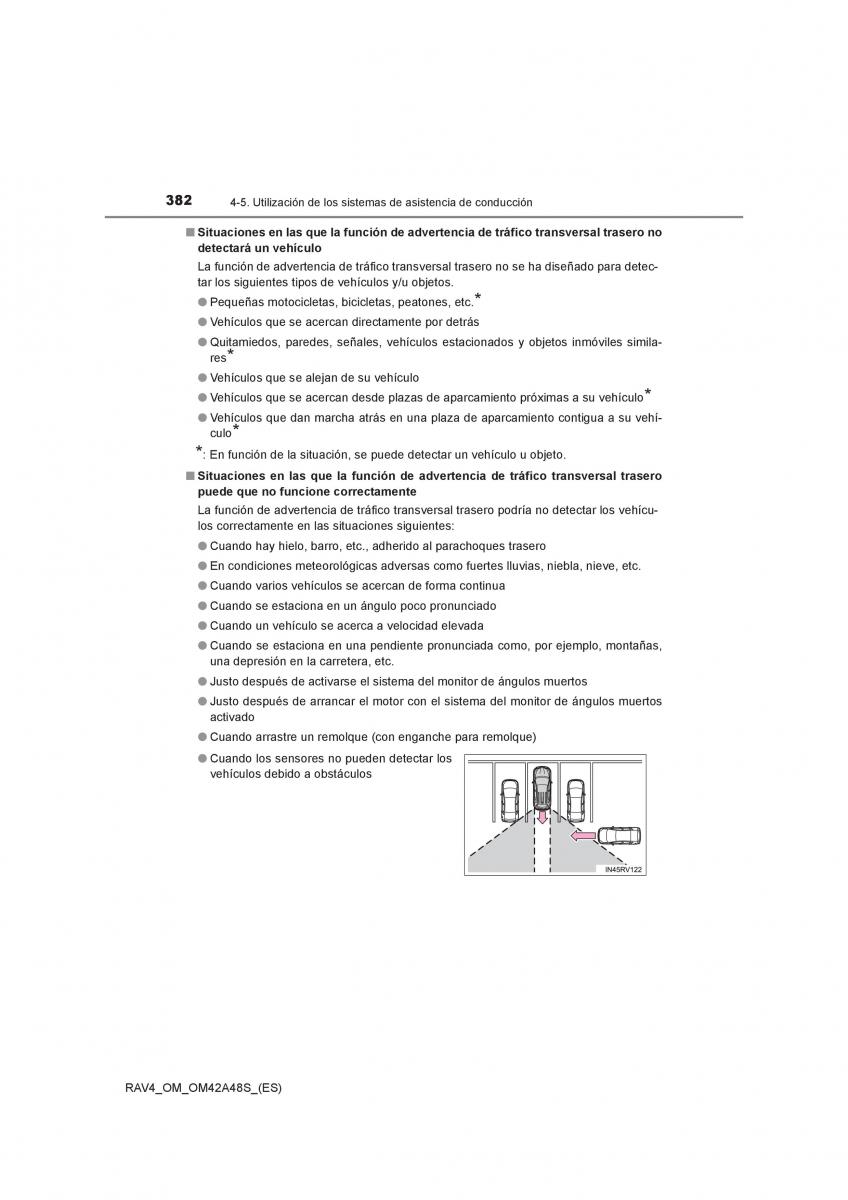 Toyota RAV4 IV 4 manual del propietario / page 382