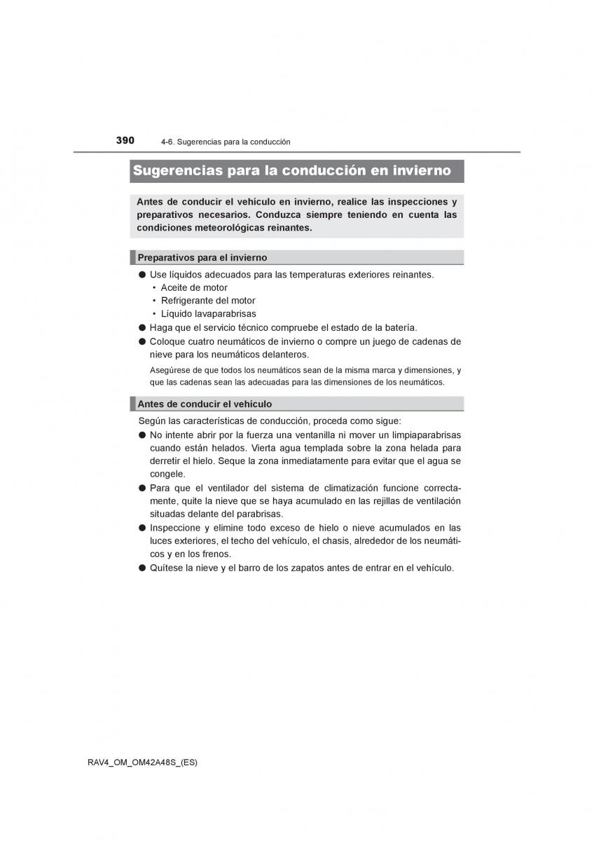 Toyota RAV4 IV 4 manual del propietario / page 390