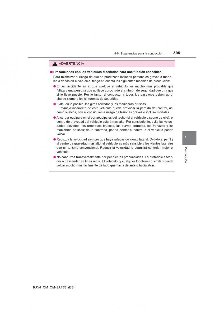 Toyota RAV4 IV 4 manual del propietario / page 395