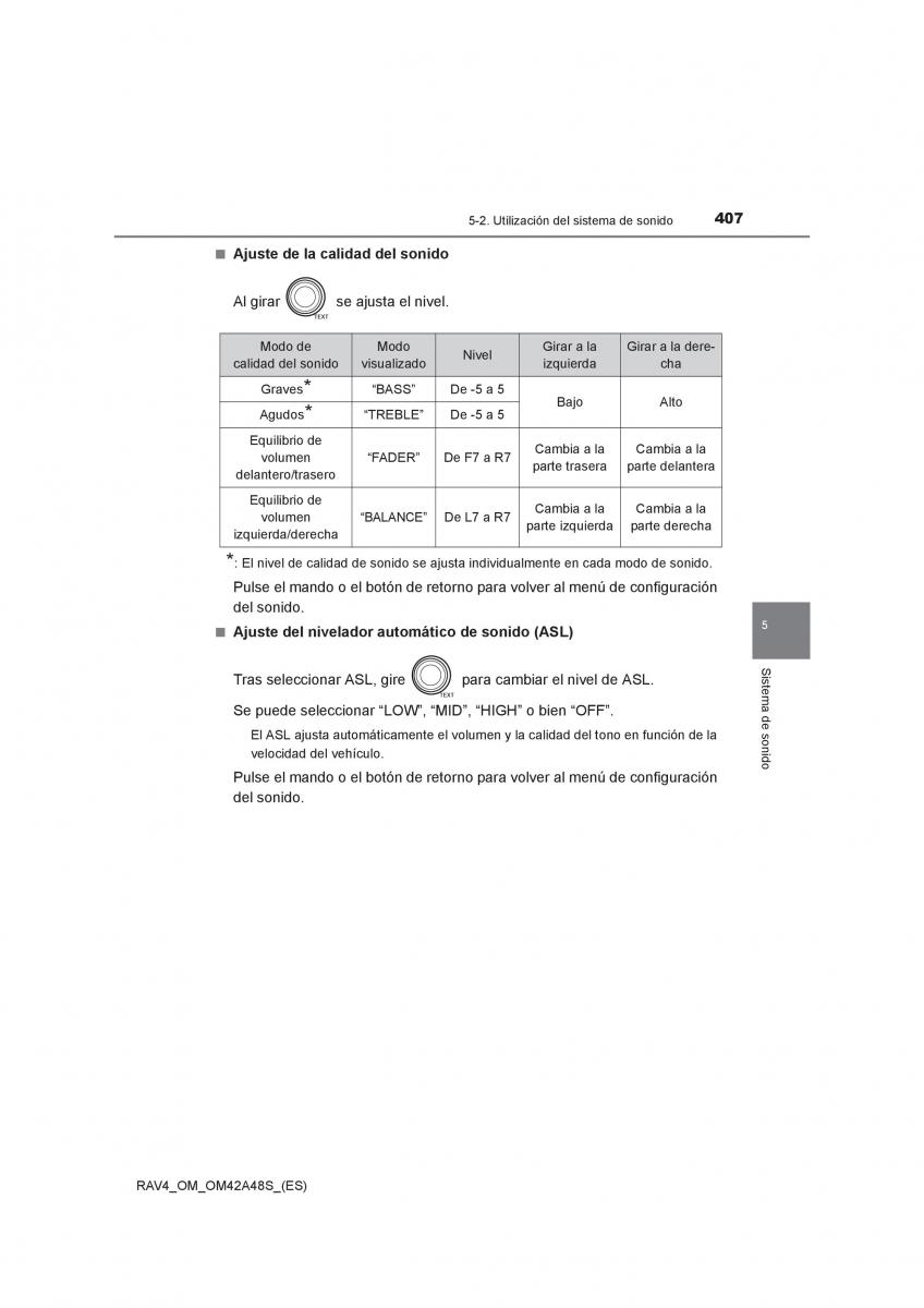 Toyota RAV4 IV 4 manual del propietario / page 407