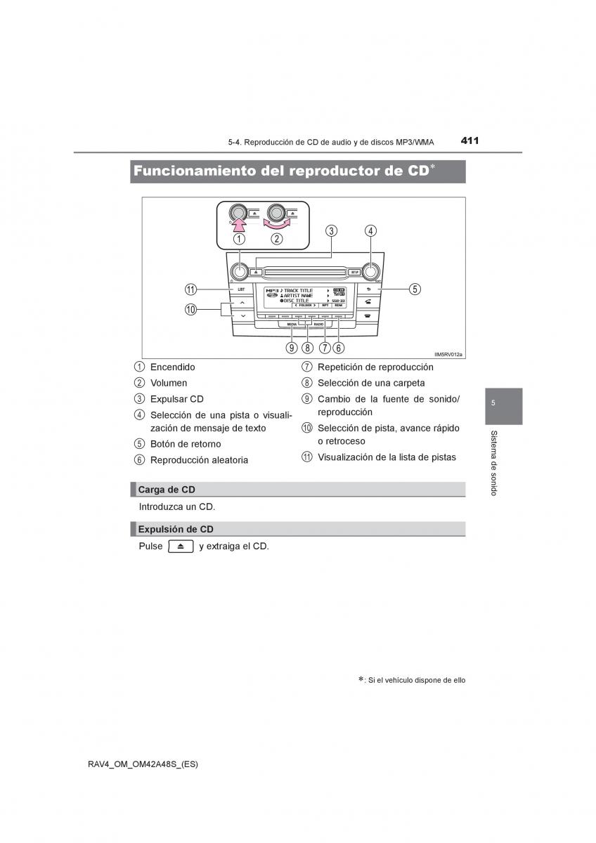 Toyota RAV4 IV 4 manual del propietario / page 411