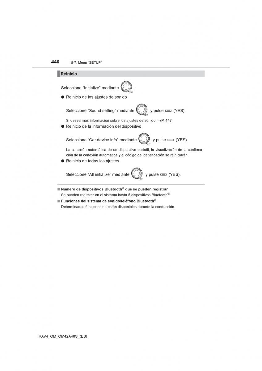 Toyota RAV4 IV 4 manual del propietario / page 446