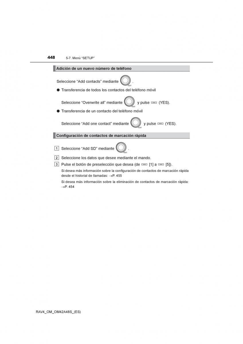 Toyota RAV4 IV 4 manual del propietario / page 448