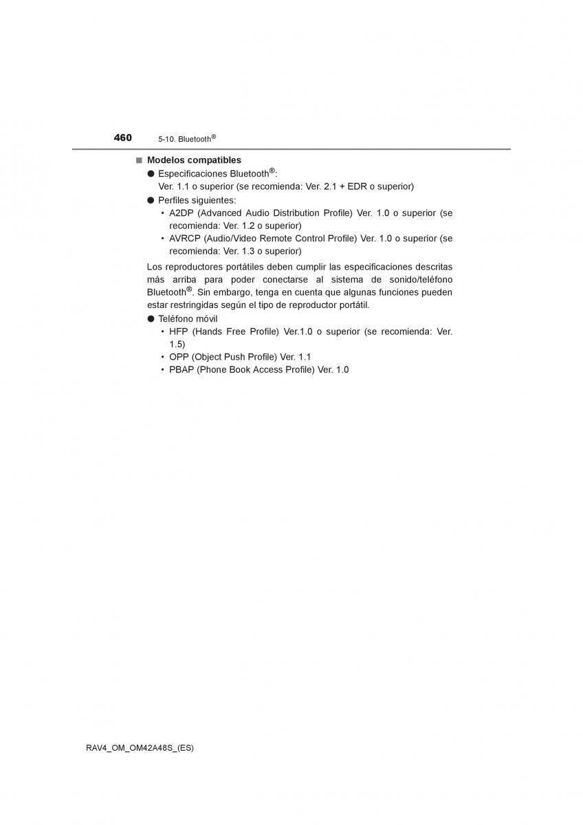 Toyota RAV4 IV 4 manual del propietario / page 460