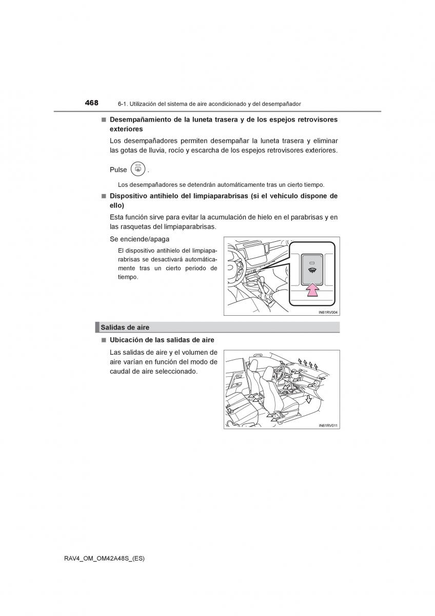 Toyota RAV4 IV 4 manual del propietario / page 468