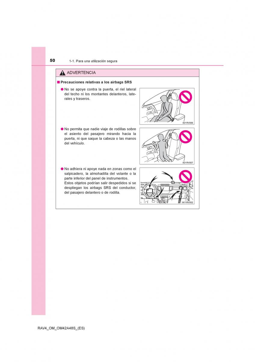 Toyota RAV4 IV 4 manual del propietario / page 50