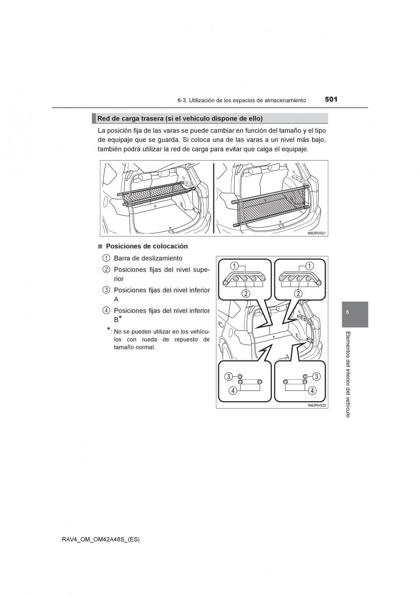 Toyota RAV4 IV 4 manual del propietario / page 501