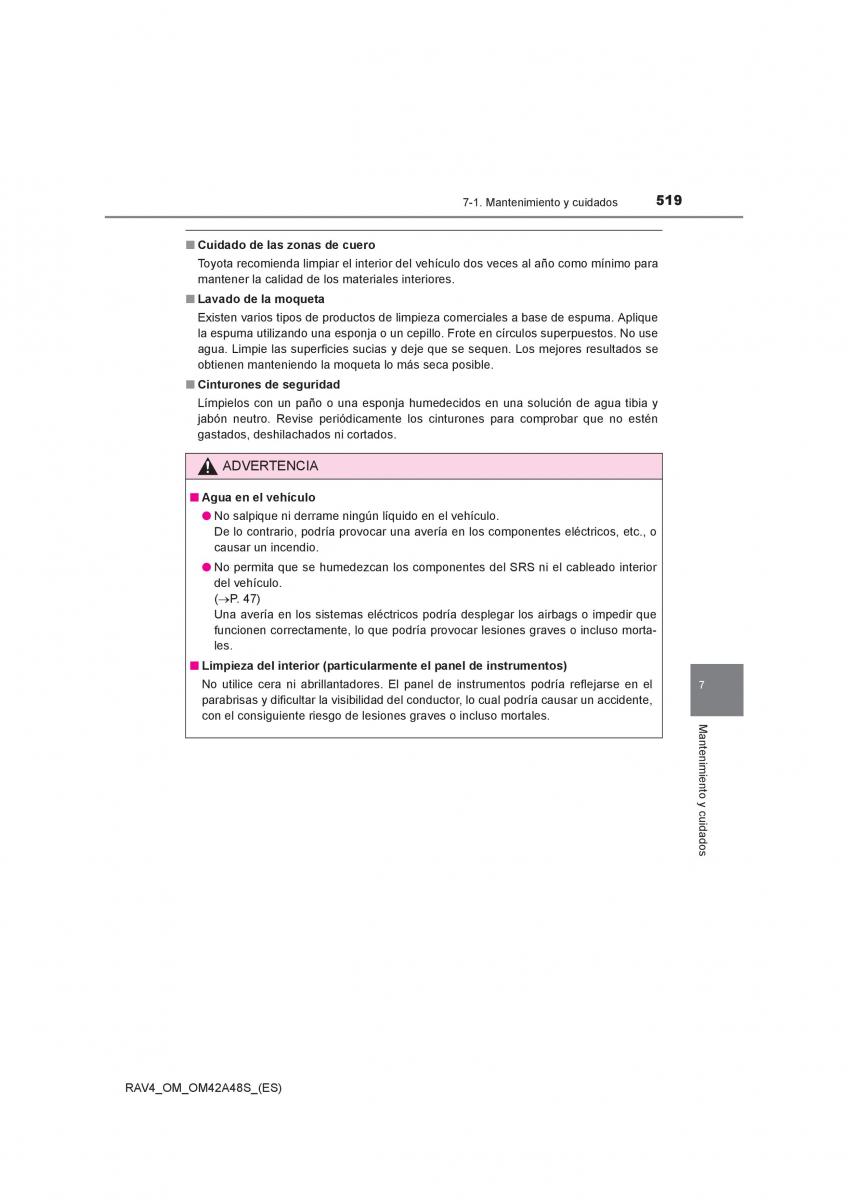 Toyota RAV4 IV 4 manual del propietario / page 519