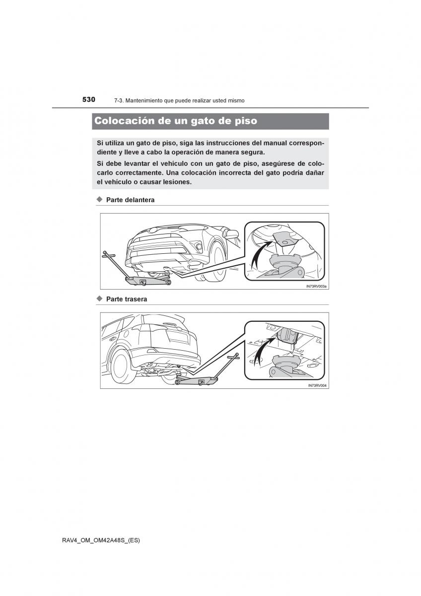 Toyota RAV4 IV 4 manual del propietario / page 530