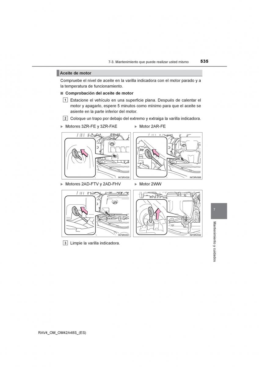 Toyota RAV4 IV 4 manual del propietario / page 535