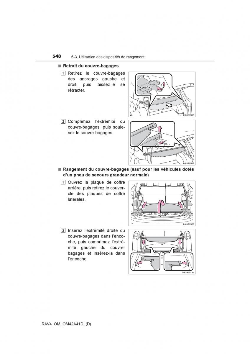 manual  Toyota RAV4 IV 4 manuel du proprietaire / page 549