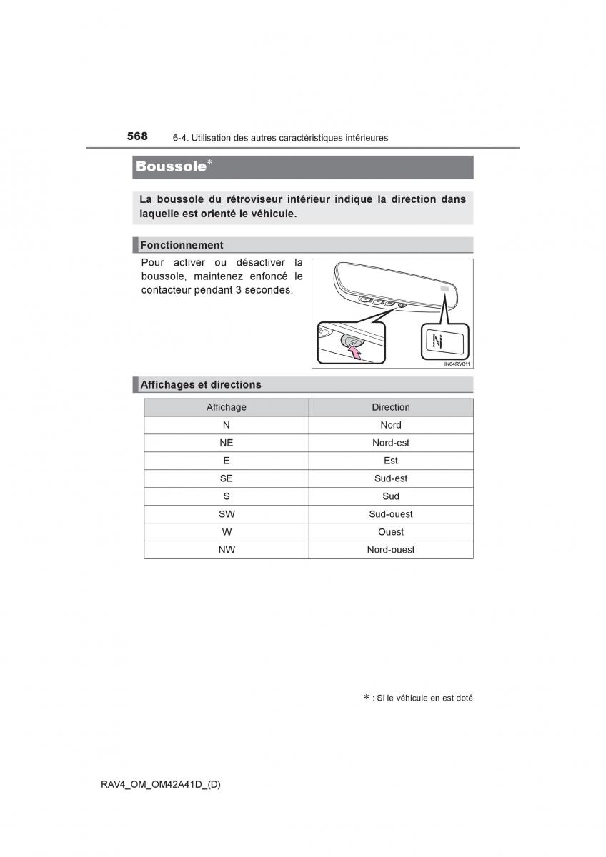 manual  Toyota RAV4 IV 4 manuel du proprietaire / page 569