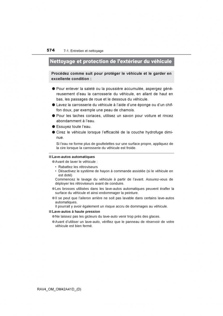 Toyota RAV4 IV 4 manuel du proprietaire / page 575