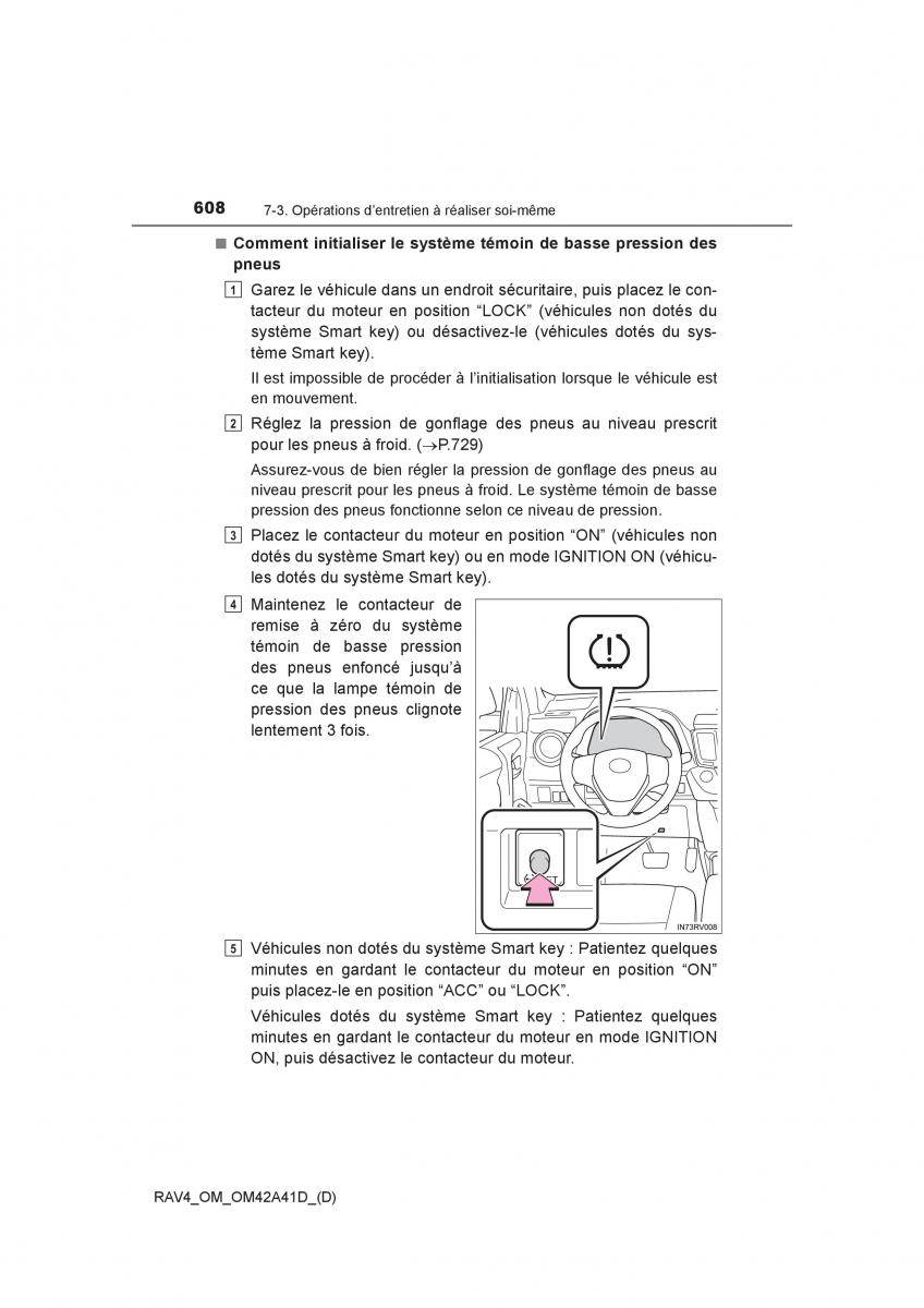 manual  Toyota RAV4 IV 4 manuel du proprietaire / page 609