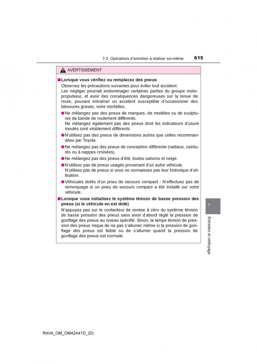 Toyota RAV4 IV 4 manuel du proprietaire / page 616