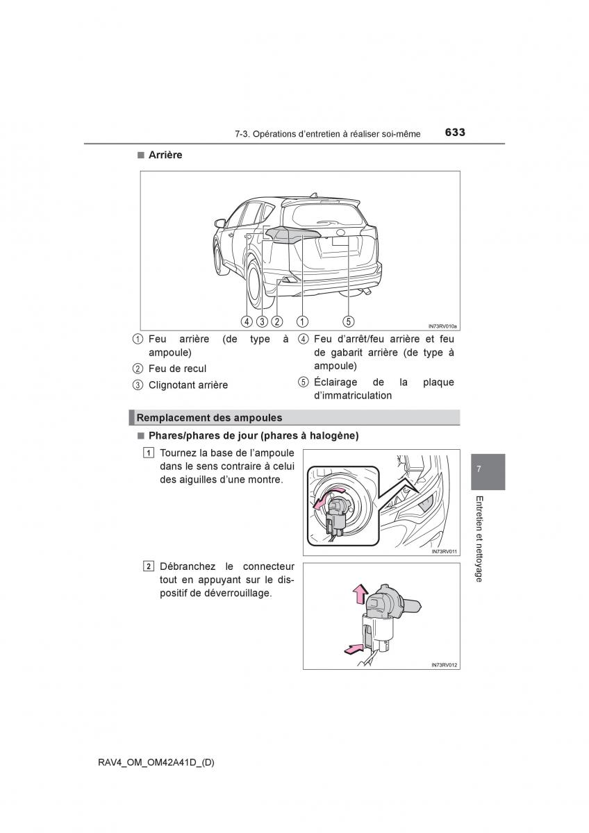 manual  Toyota RAV4 IV 4 manuel du proprietaire / page 634