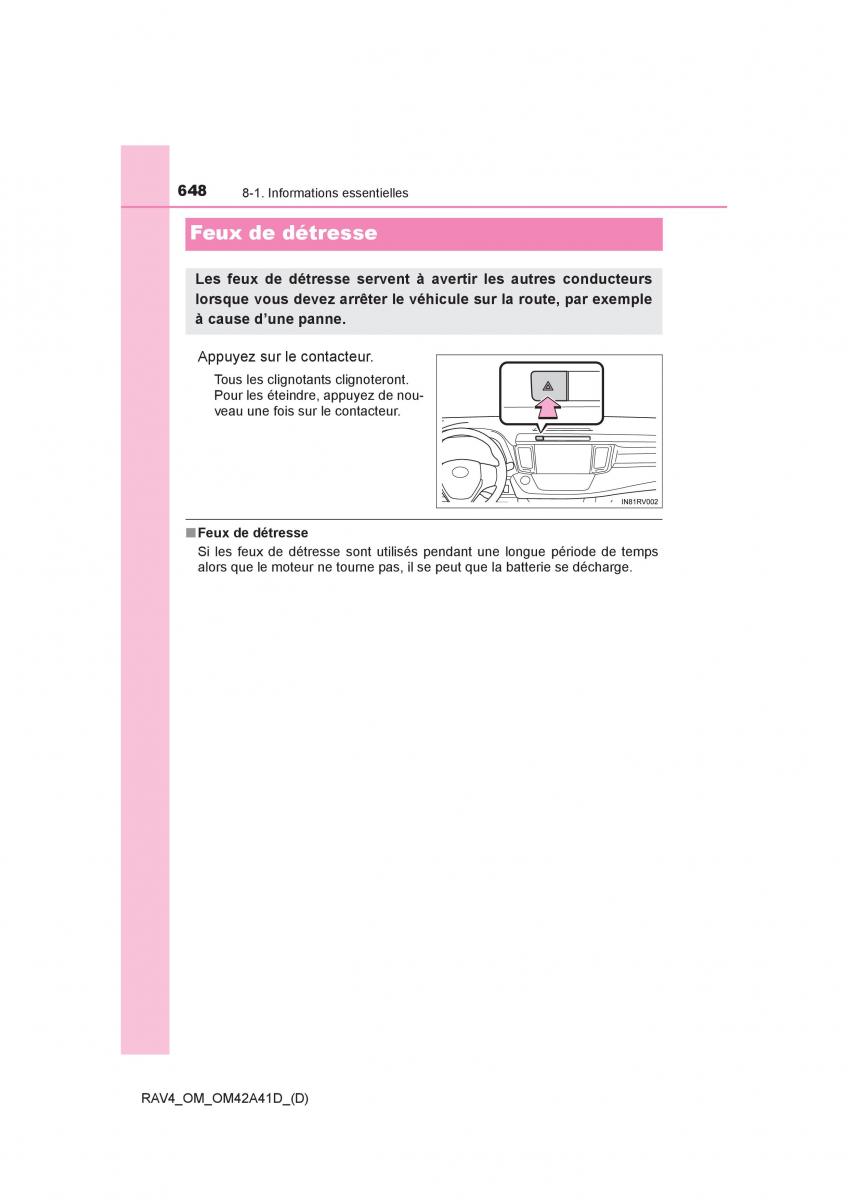 Toyota RAV4 IV 4 manuel du proprietaire / page 649