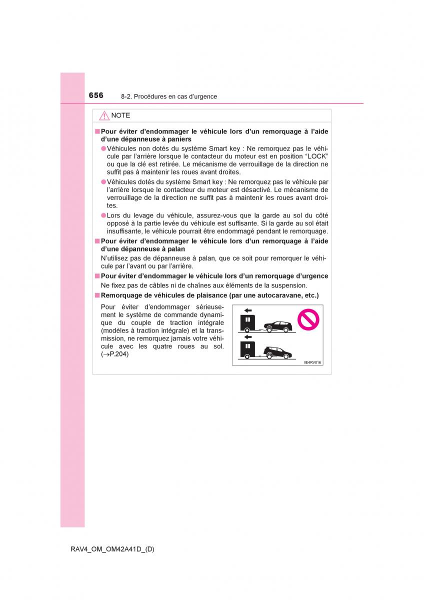 manual  Toyota RAV4 IV 4 manuel du proprietaire / page 657