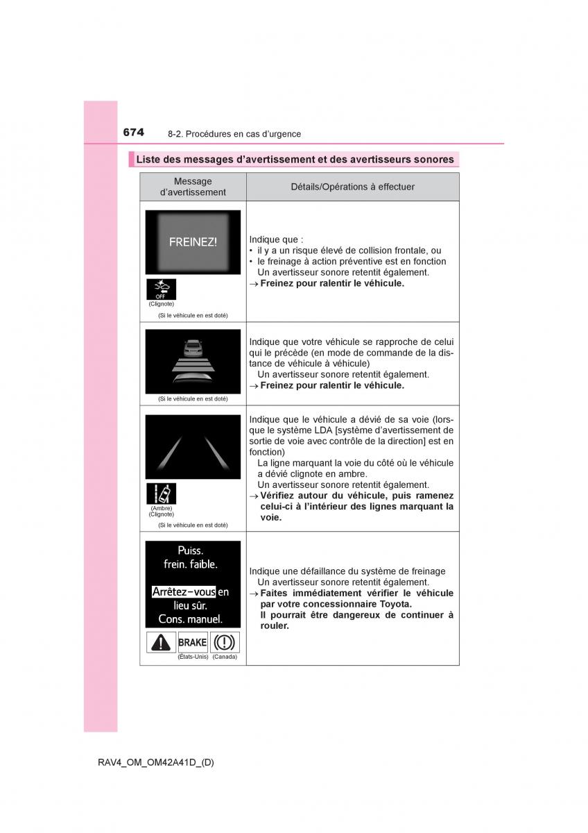 Toyota RAV4 IV 4 manuel du proprietaire / page 675