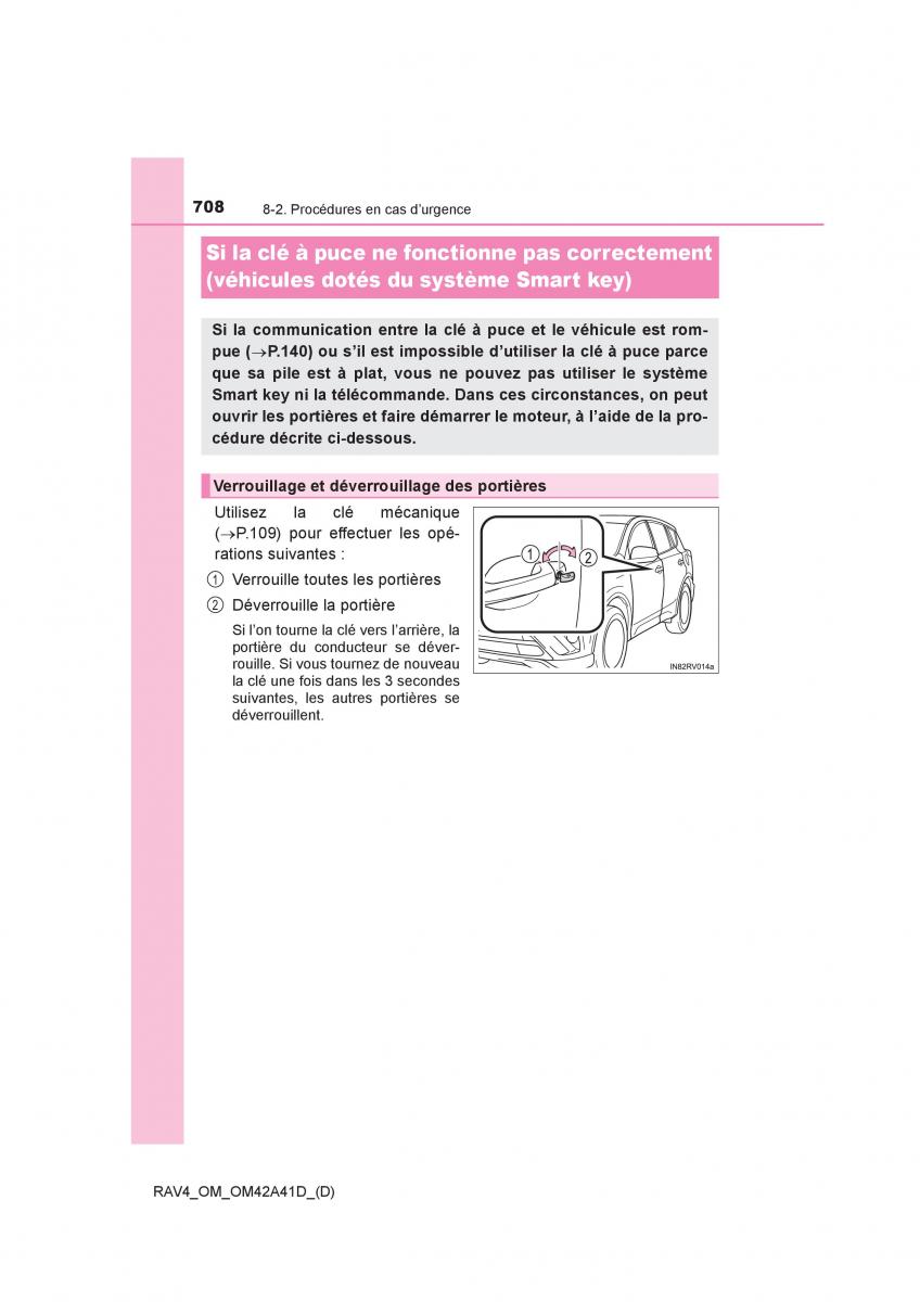 manual  Toyota RAV4 IV 4 manuel du proprietaire / page 709