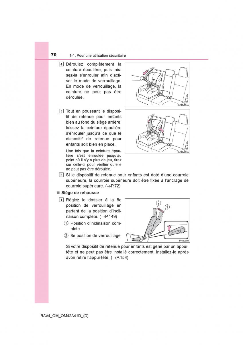 manual  Toyota RAV4 IV 4 manuel du proprietaire / page 71