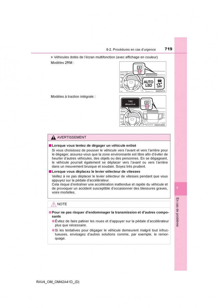 Toyota RAV4 IV 4 manuel du proprietaire / page 720