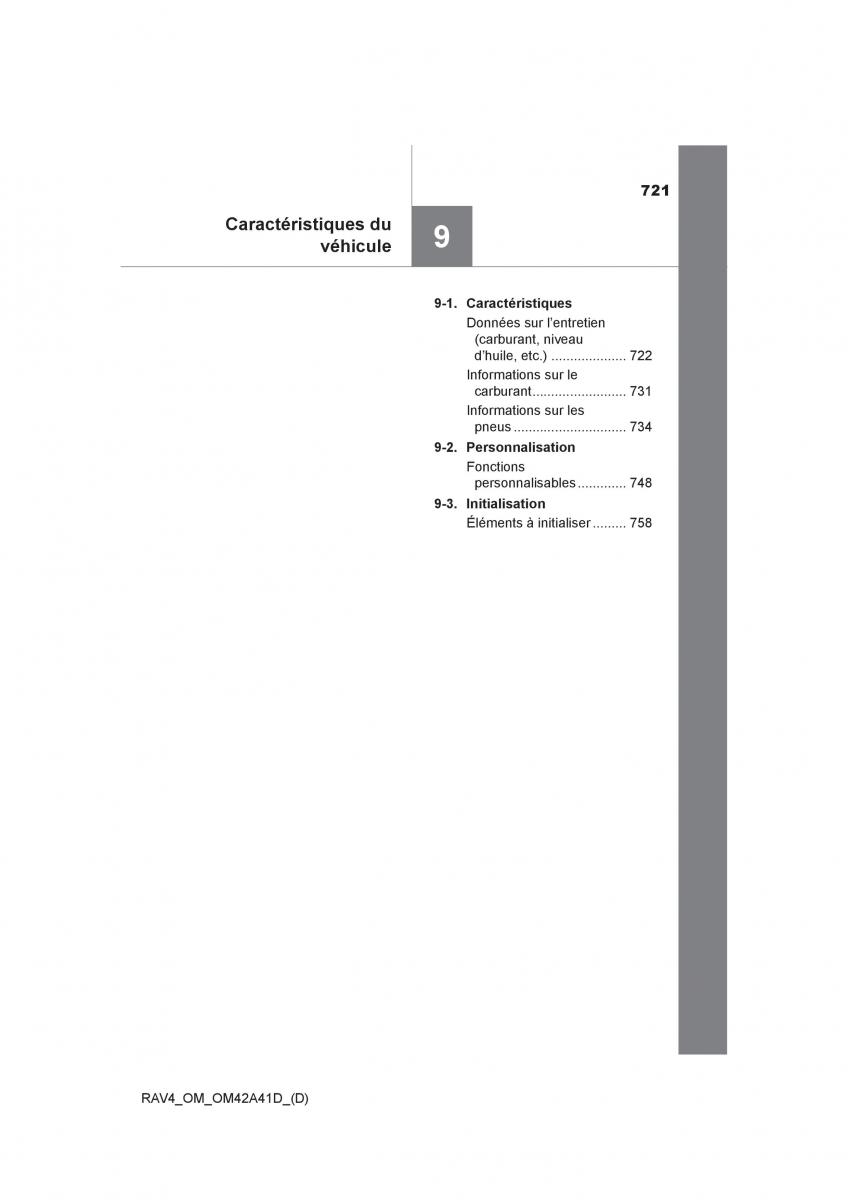 manual  Toyota RAV4 IV 4 manuel du proprietaire / page 722