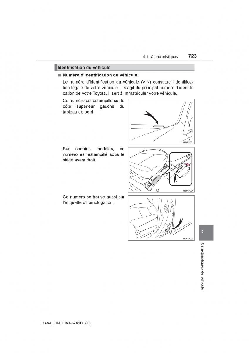 manual  Toyota RAV4 IV 4 manuel du proprietaire / page 724