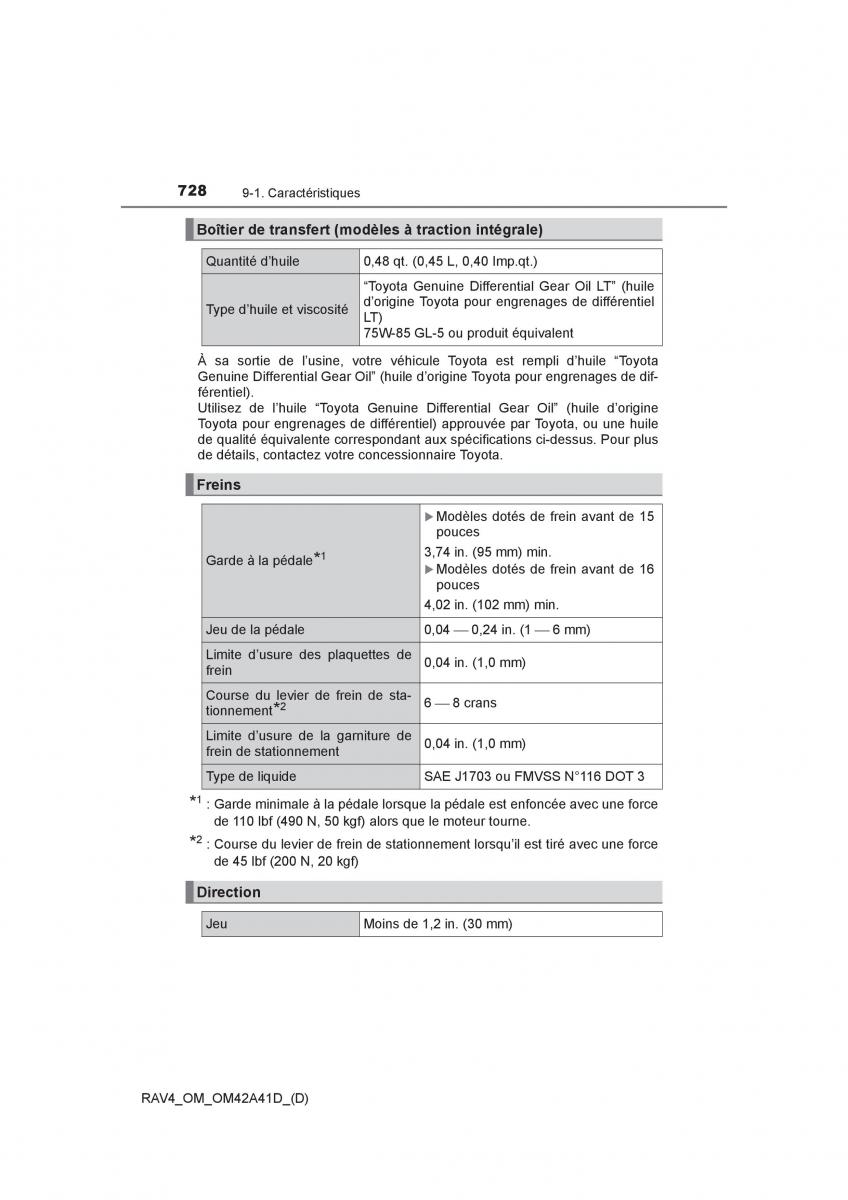 manual  Toyota RAV4 IV 4 manuel du proprietaire / page 729