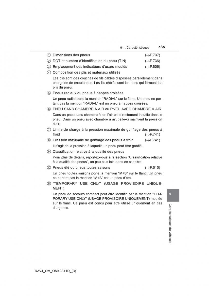 manual  Toyota RAV4 IV 4 manuel du proprietaire / page 736