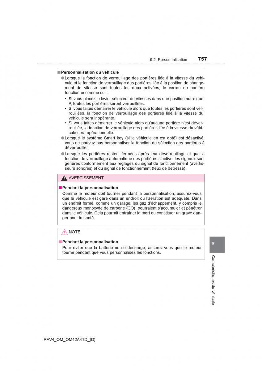 manual  Toyota RAV4 IV 4 manuel du proprietaire / page 758