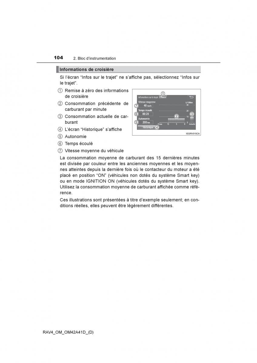 manual  Toyota RAV4 IV 4 manuel du proprietaire / page 105