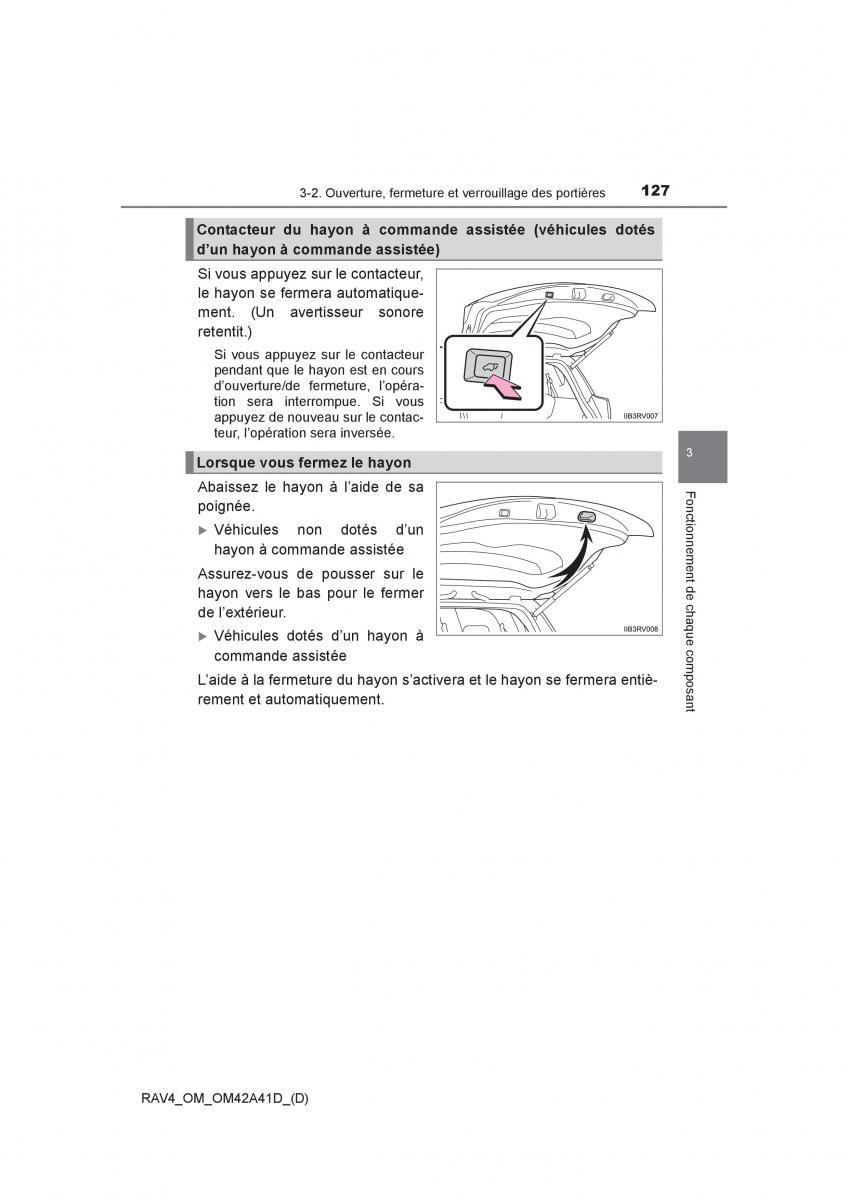 Toyota RAV4 IV 4 manuel du proprietaire / page 128