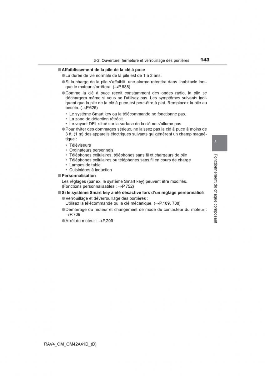 manual  Toyota RAV4 IV 4 manuel du proprietaire / page 144