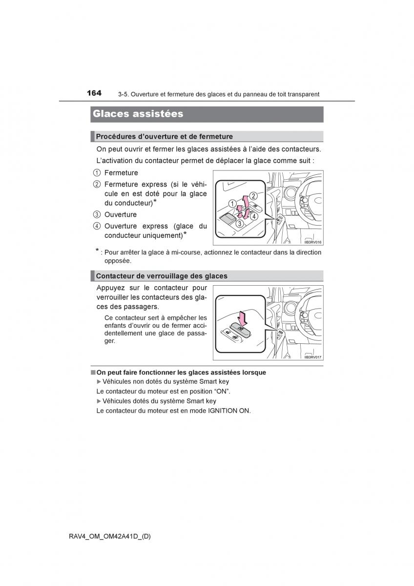 manual  Toyota RAV4 IV 4 manuel du proprietaire / page 165